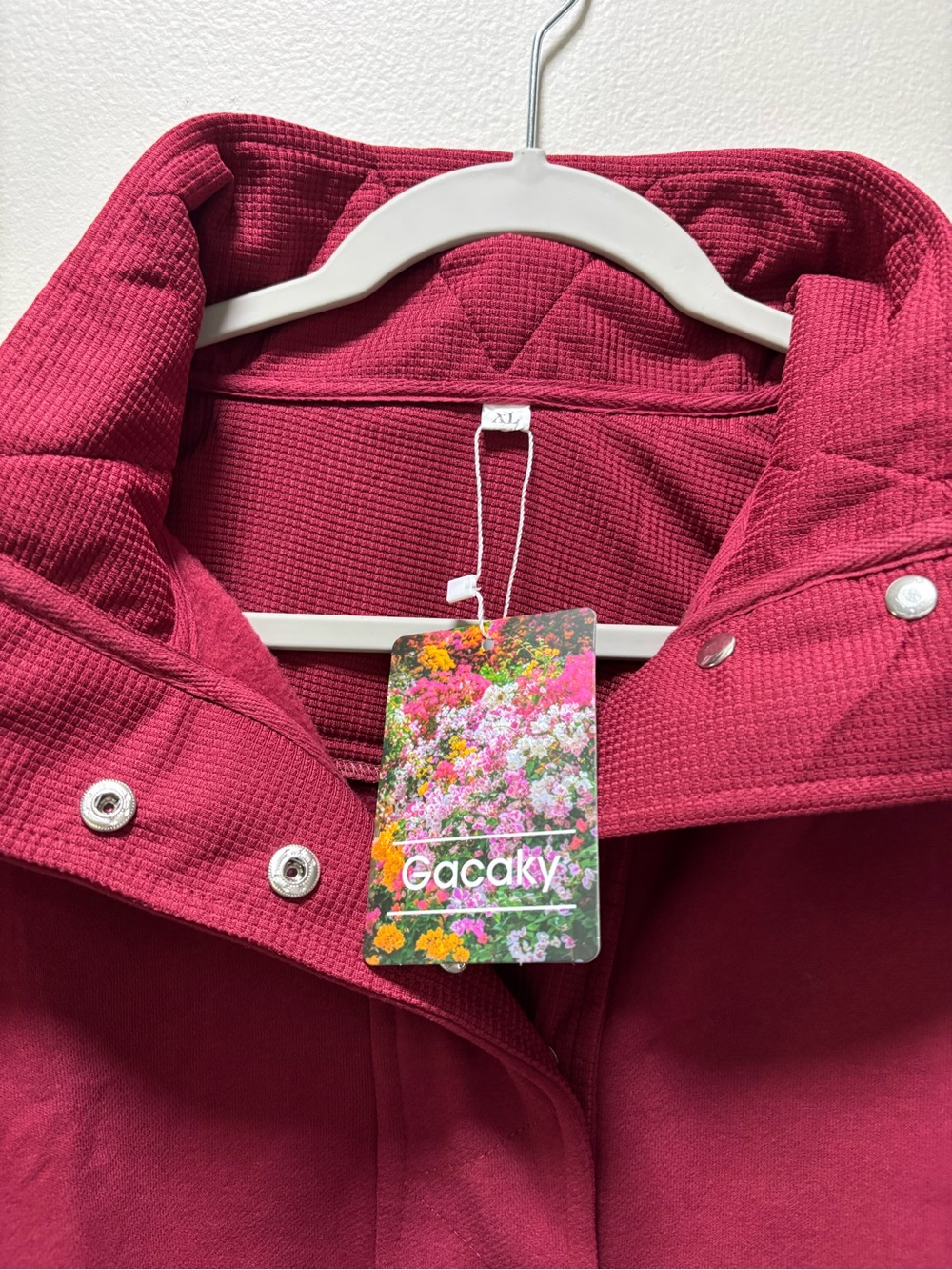 Women’s Sweatshirt Snap Front Pullover Oversized Henley Neckline Drop Shoulders. - Picture 5 of 10